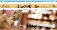 Desktop Screenshot of goodtea.eu